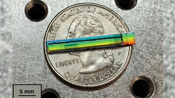 世界首款芯片式3D打印機誕生：比一枚硬幣還要小