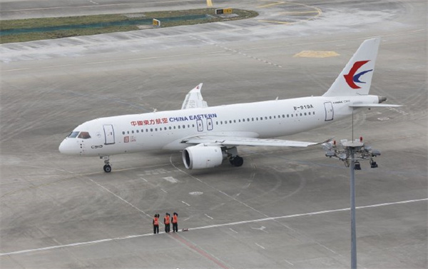 國(guó)產(chǎn)大飛機(jī) C919 開啟第四條商業(yè)定期航線