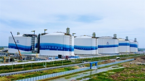 我國規(guī)模大液化天然氣儲備基地建成：總罐容達(dá)250萬立方米