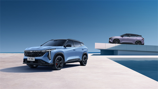 吉利新三好 SUV 新博越上市，新增極光紫配色