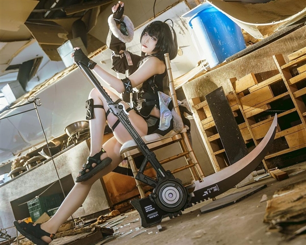 韓國美女Cos《妮姬：勝利女神》美圖：性感好身材展示