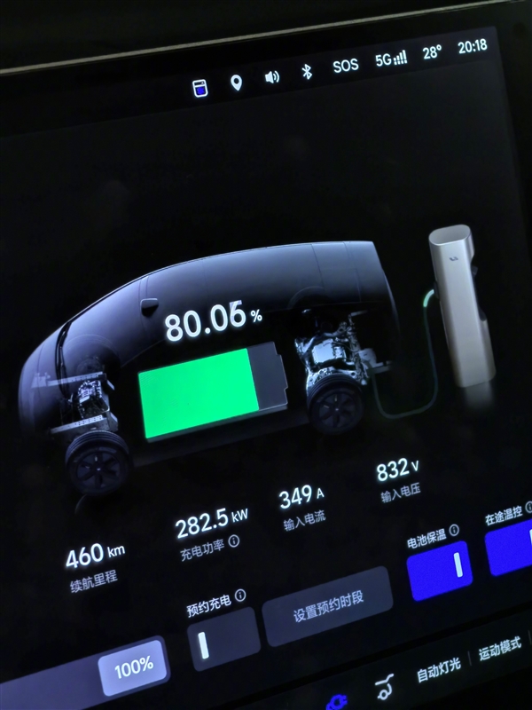 博主實(shí)測理想MEGA充電功率跑到522kW 11分鐘充電75%直呼太爽了