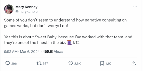 SweetBaby知名粉頭加入CDPR 大量玩家表示強(qiáng)烈抗議