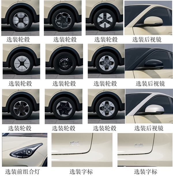 smart設(shè)計語言加持 吉利全新轎車星愿申報：對標比亞迪海豚