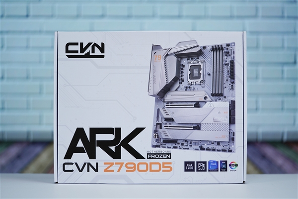 支持i9-14900K！七彩虹VCN Z790D5 ARK FROZEN方舟主板圖賞