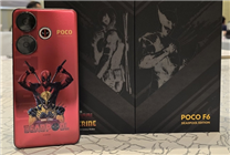小米POCO F6《死侍與金剛狼》聯(lián)名版真機曝光：賤賤閃光燈吸睛