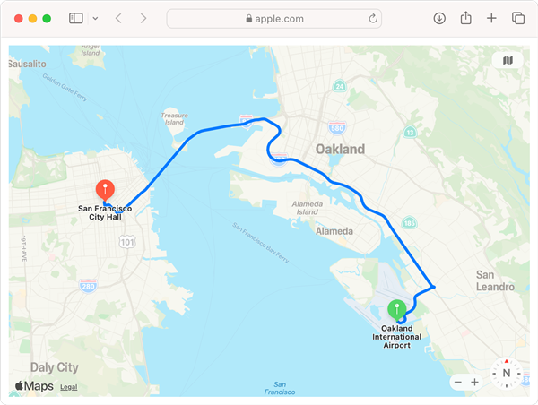 蘋果推出Apple Maps網(wǎng)頁(yè)版地圖：兼容Win PC Chrome、Edge瀏覽器
