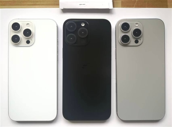 iPhone 16 Pro Max機模首曝：新增純黑色版本