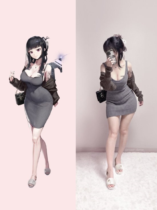 《妮姬：勝利女神》游戲畫師新COS圖：身材絕佳超還原！