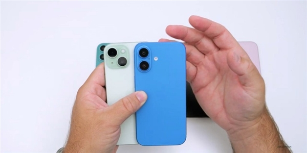 蘋(píng)果iPhone 16機(jī)模上手：共5款配色 背部設(shè)計(jì)大改