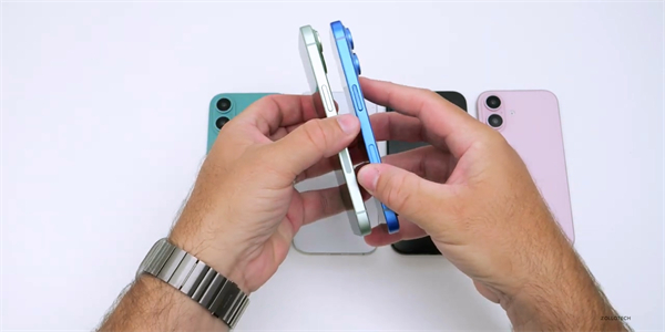 蘋果 iPhone 16 機(jī)模五種顏色展示