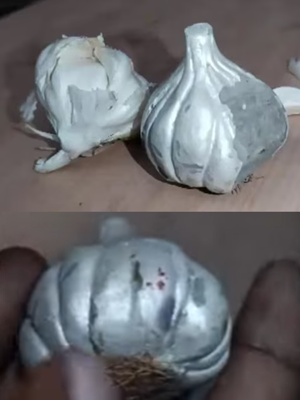 印度大姐買(mǎi)到水泥做的假大蒜！這也太逼真了