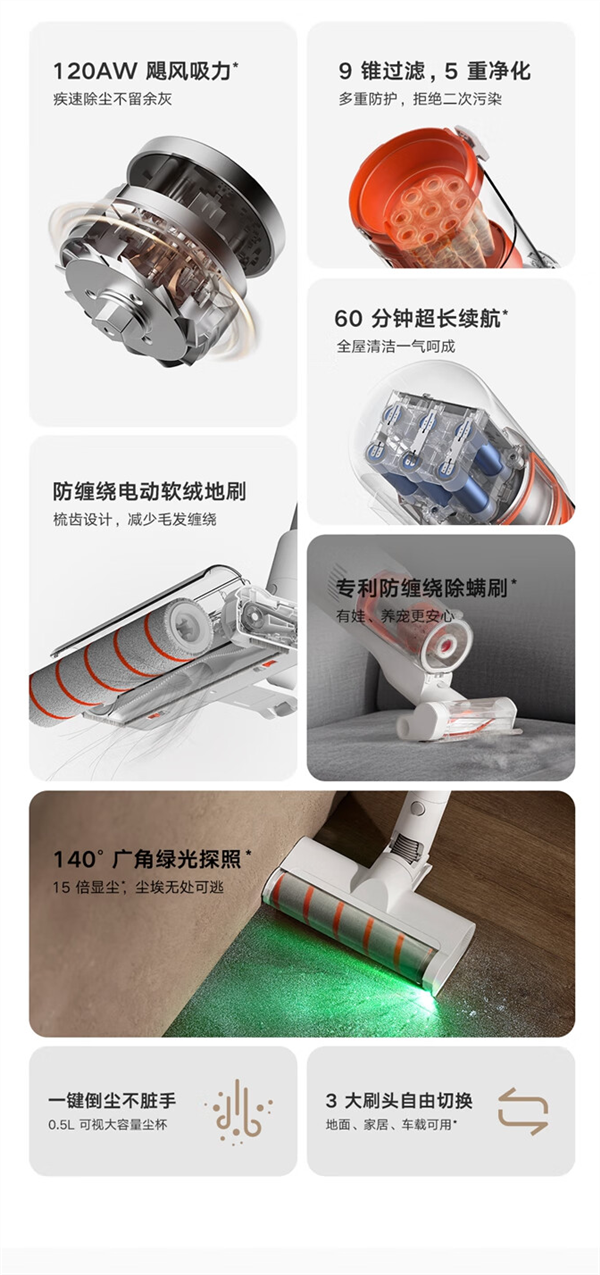 首發(fā)759元！小米米家無線吸塵器3C上市：電機10萬轉(zhuǎn)/分鐘