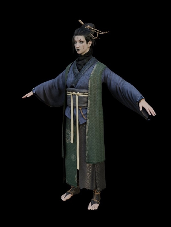 《黑神話：悟空》蜘蛛精3D模型欣賞 美女成熟且誘人