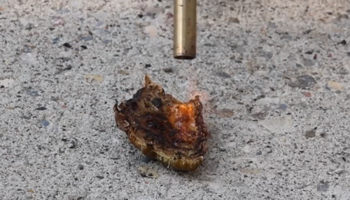 網(wǎng)紅小哥用菠蘿皮打造防火鎧甲：效果出奇的好！