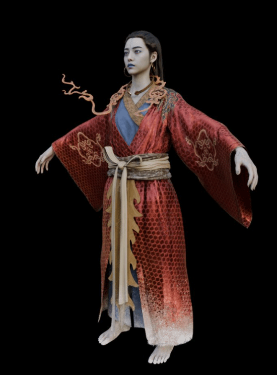 《黑神話：悟空》亢金星君3D模型提?。罕┯褡愠? h=