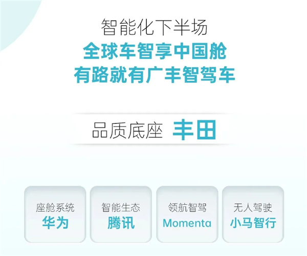 廣汽豐田8月銷量63028臺！將攜手華為、騰訊等打造中國專屬智能座艙
