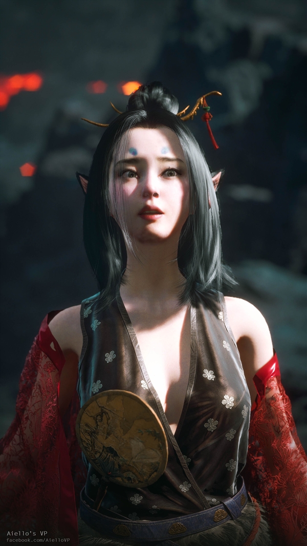 美女COS《黑神話：悟空》小狐貍萍萍：嬌美可愛身材吸睛