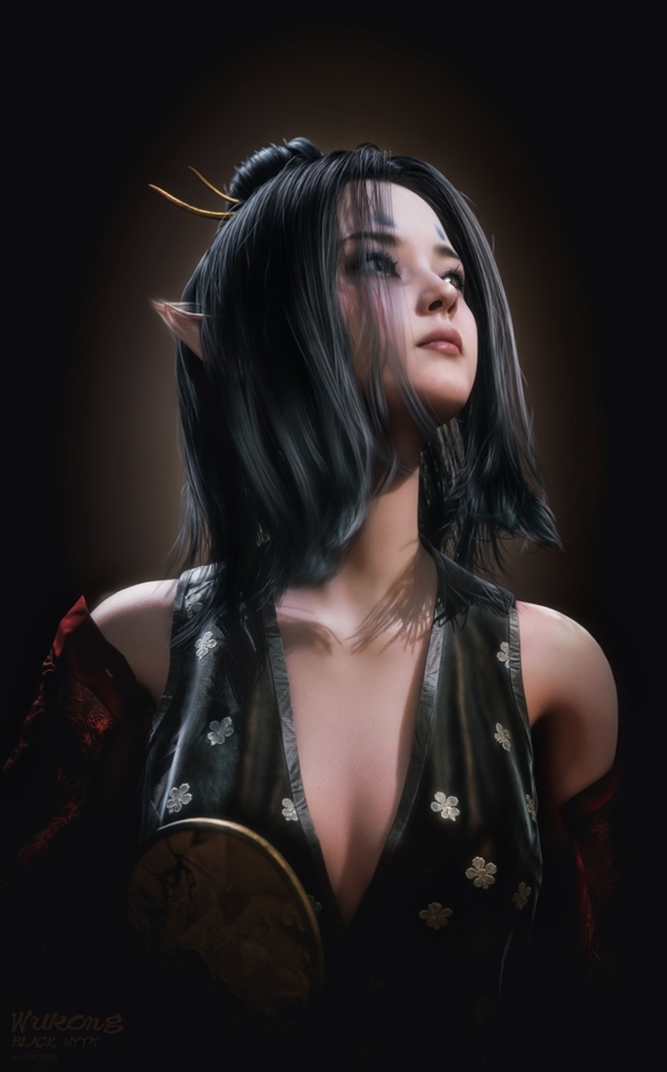 美女COS《黑神話：悟空》小狐貍萍萍：嬌美可愛身材吸睛