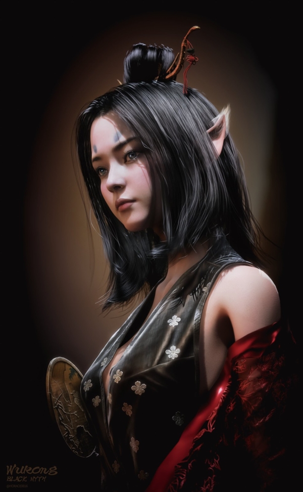 美女COS《黑神話：悟空》小狐貍萍萍：嬌美可愛身材吸睛
