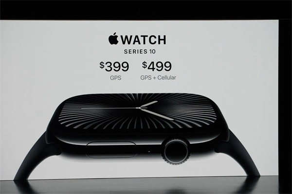 蘋果發(fā)布 Apple Watch Series 10 智能手表