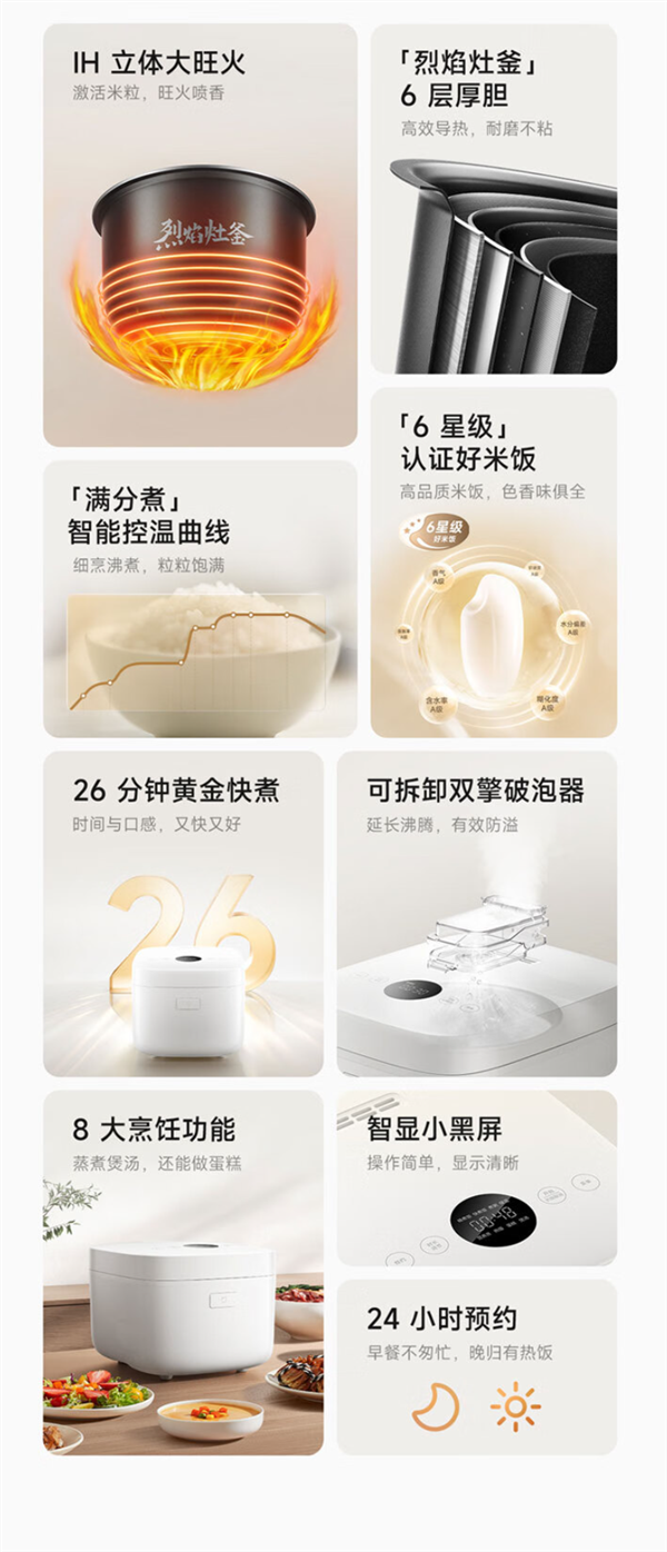 8年沉淀打造 普及IH技術(shù)！小米推出米家IH電飯煲S1：首發(fā)299元