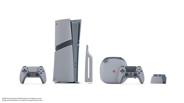 PS1經(jīng)典配色！索尼發(fā)布30周年紀(jì)念版PS5、PS5 Pro：限量賣