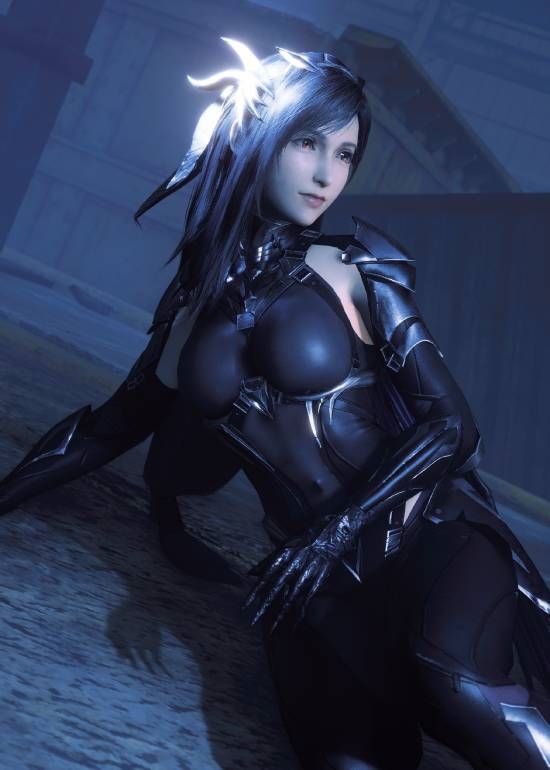 《FF7》蒂法絕色飯制美圖：白發(fā)、膠衣、泳裝任君賞