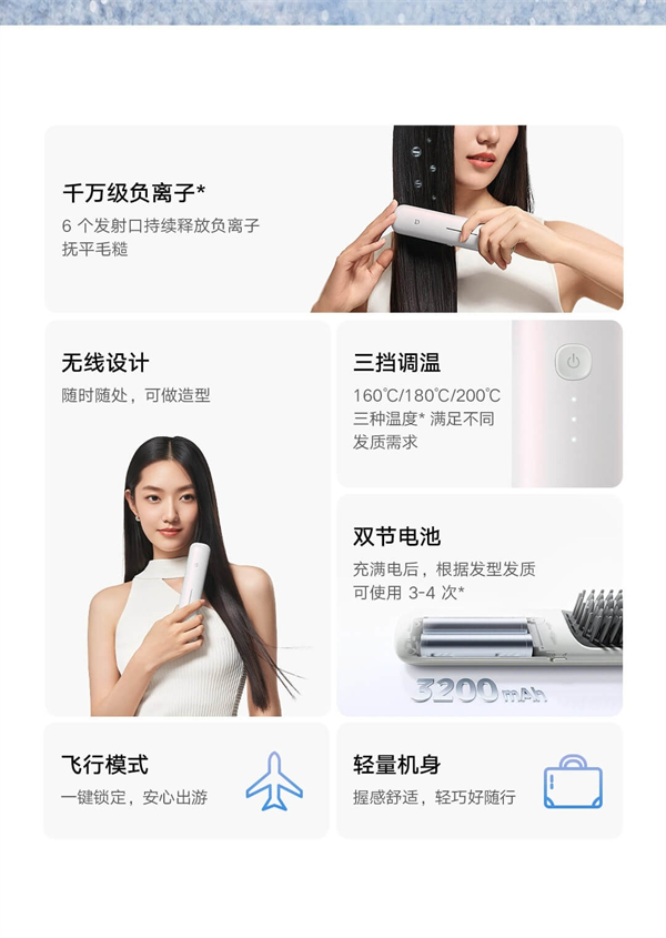 小米米家無線直發(fā)梳發(fā)布，眾籌優(yōu)惠中