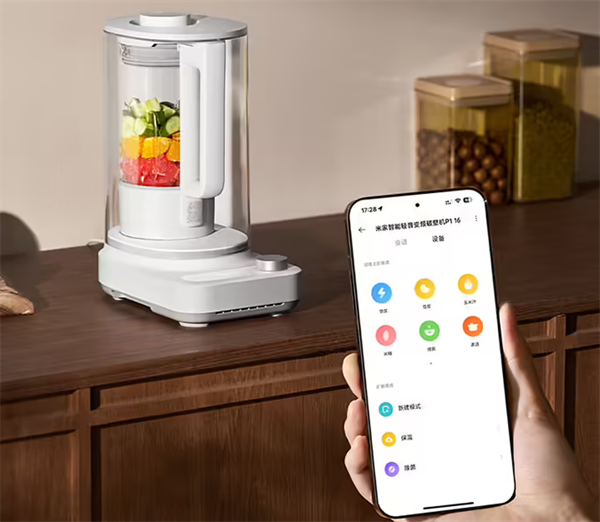 小米米家智能輕音破壁機 P1 開售：售價 699 元，噪音低至 37dB(A)