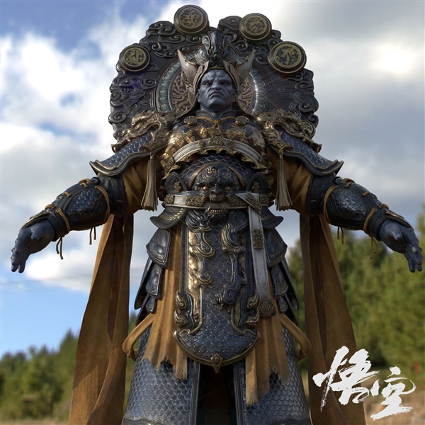 《黑神話：悟空》角色新設定圖：四大天王威武十足