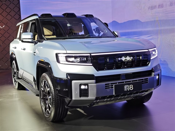 比亞迪首款華為智駕車！方程豹汽車豹8上市：37.98萬起