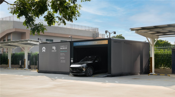 集成光伏發(fā)電、V2G樁、換電站一體：廣東電網(wǎng)投資建設(shè)首座蔚來換電站上線