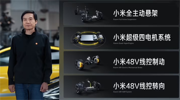 小米汽車(chē)發(fā)布智能底盤(pán)預(yù)研技術(shù)，實(shí)現(xiàn)多種高難度動(dòng)作?