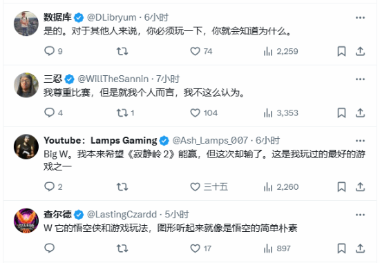 《黑神話》獲金搖桿年度大獎 外網(wǎng)熱議：它值嗎