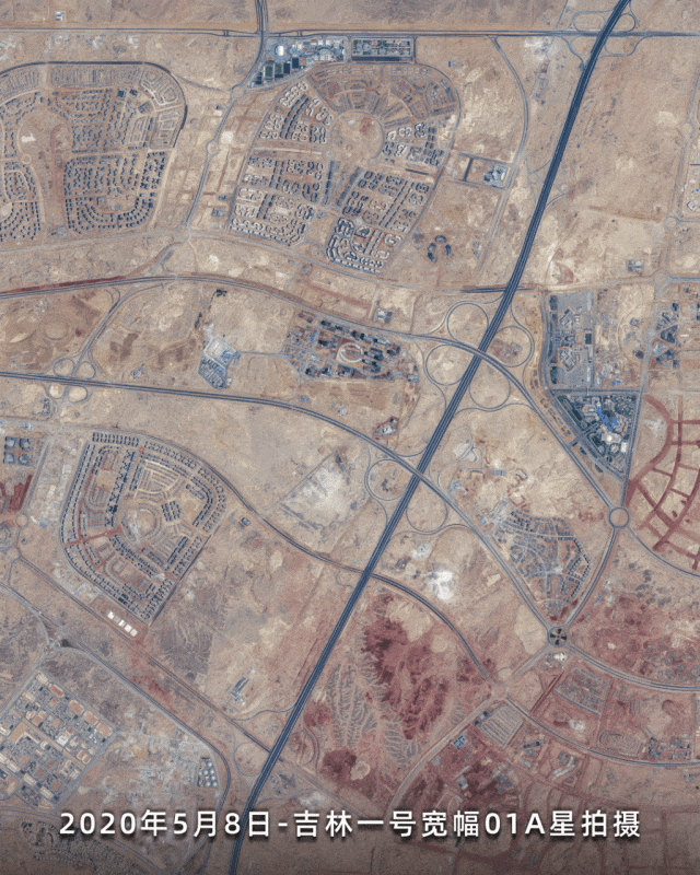 385.8米非洲第一高樓 中國建設(shè)！衛(wèi)星俯瞰7年巨變