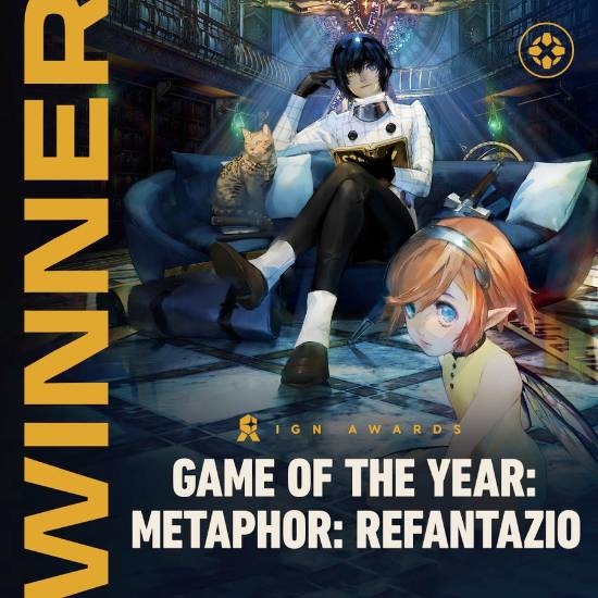 《黑神話》惜??！IGN年度佳游戲公布：《暗喻幻想：ReFantazio》