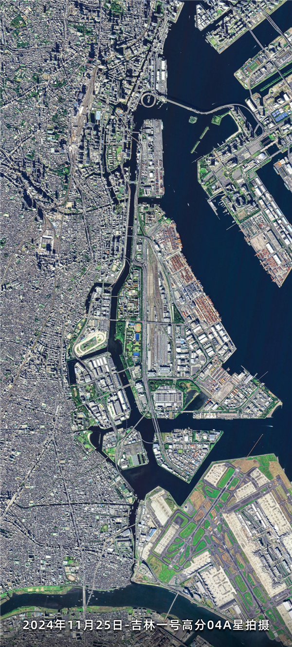衛(wèi)星鳥瞰日本東京：不是首都 勝似首都
