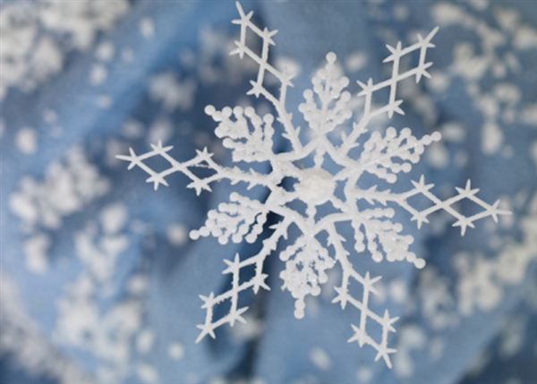 2025北京第一場雪來了：在燈光照射下唯美浪漫