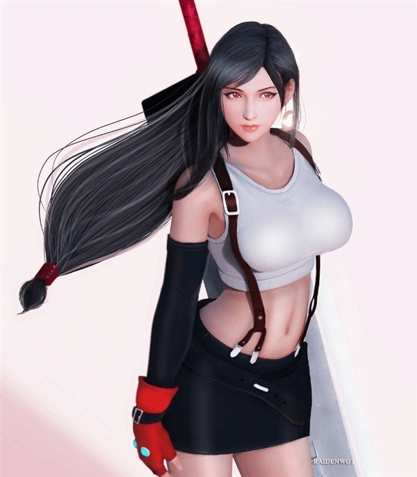 《終幻想7》蒂法和愛麗絲新3D圖 性感養(yǎng)眼吸睛