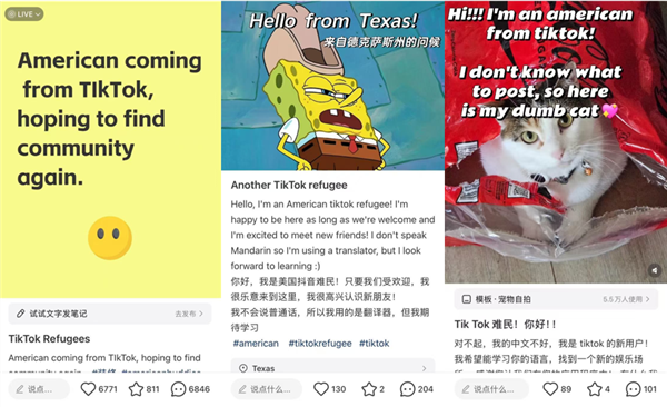 TikTok難民擠爆小紅書的原因找到了！美國網(wǎng)友集體報復(fù)政府禁令 想認(rèn)識真正的中國