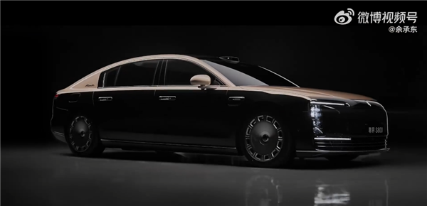 華為百萬級旗艦轎車！尊界S800黑金雙拼色登場：又尊又壕