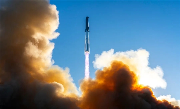 SpaceX星艦第七飛官方美圖：真暴力美學(xué)