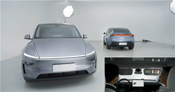 煥新版Model Y實車展示：車燈改觀 后排可電動折疊