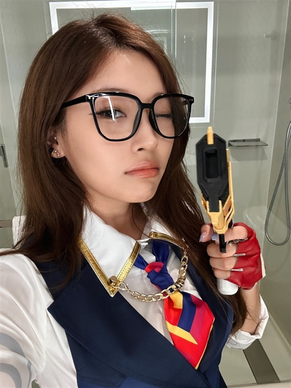 韓國美女主播Cos不知火舞休閑裝：還原度相當(dāng)高