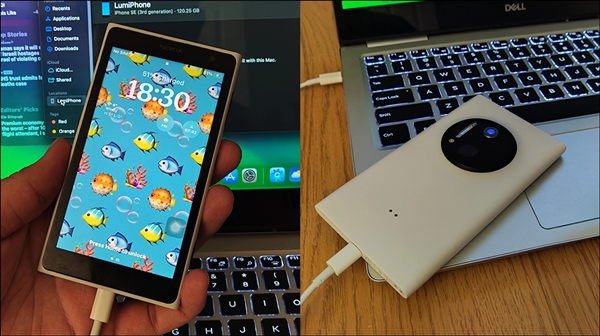 神操作！諾基亞流暢運行iOS：iPhone SE 3完美移植至Lumia 1020