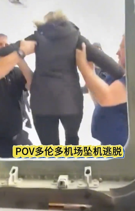 多倫多墜機(jī)第一視角：多名乘客從機(jī)腹鉆出逃生 所有人全部生還！