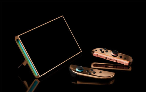 有錢的可以考慮 全球首款24K金Switch 2來了！6.1萬元起、限量250臺
