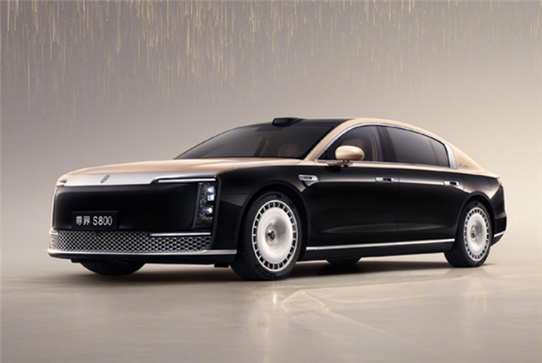 能與勞斯萊斯比高低！尊界S800純白實車曝光：本周上市