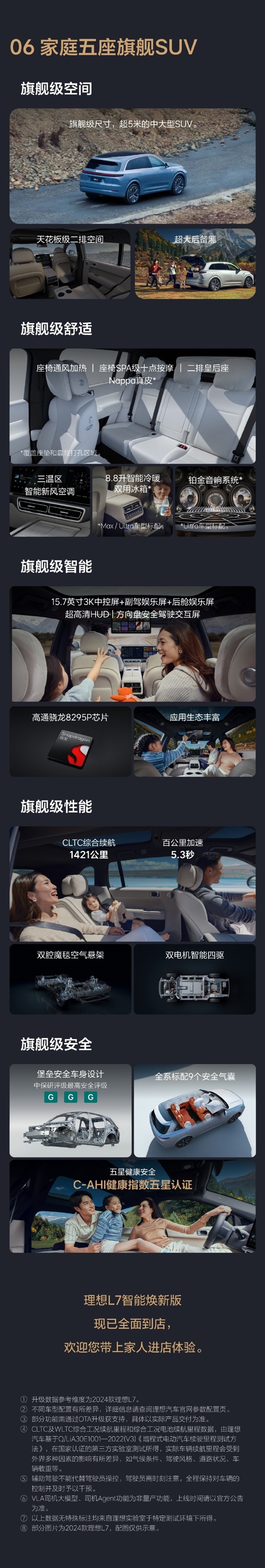 30萬元以上新能源交付量第一名！看懂理想L7智能煥新版